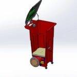 3d model of smart bin by umer