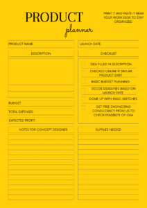 product launch checklist free